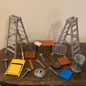WWE Wrestling Figure Accessories Lot Jakks Pacific Mattel